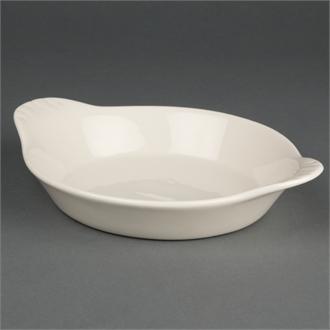 U835 Olympia Ivory Round Eared Dishes 160mm