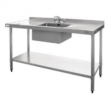 Vogue U907 Stainless Steel Sink Double Drainer 1500mm