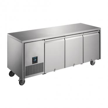 Polar UA008 U-Series Triple Door Counter Freezer 420Ltr