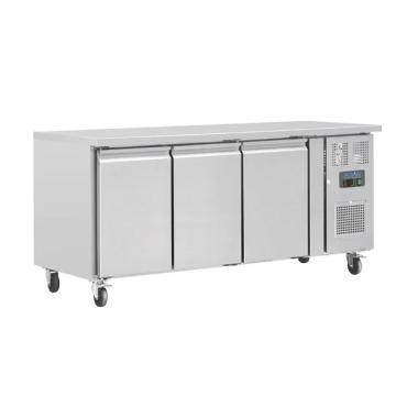 Polar UA048 U-Series Triple Door Counter Fridge 417Ltr