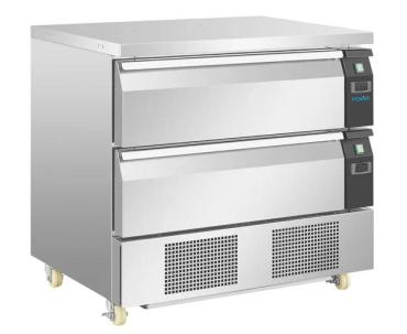 Polar UA098 U-Series Double Drawer Dual Temperature Counter Fridge 4xGN