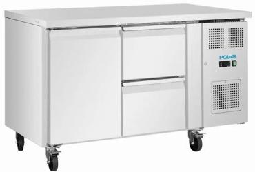Polar UA108 U-Series 1 Door & 2 Drawer Counter Fridge