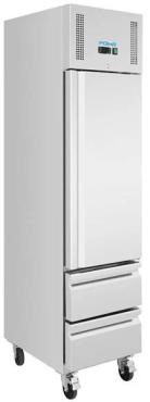 Polar UA116 G-Series Single Door and 2 Drawer Slimline GN Cabinet Freezer 180Ltr
