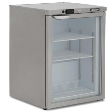 Blizzard UCF140CR 105L Glass Door Undercounter Freezer