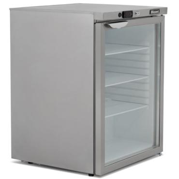 Blizzard UCR140CR Under Counter Glass Door Fridge