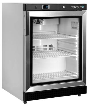 Tefcold UF200VG Glass Door Display Freezer