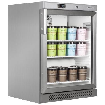 Tefcold UF200VGS Glass Door Display Freezer