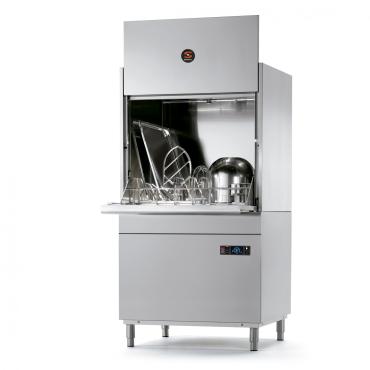 Sammic Ultra UX-750CV 780 x 700mm Gravity Waste Utensil Washer with Steam Condensor - 1303530