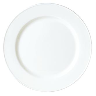 Steelite Simplicity White Slimline Plates 270mm (Pack of 24) - V0083 