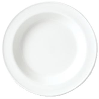 Steelite Simplicity White Soup Plates 215mm (Pack of 24) - V0089 