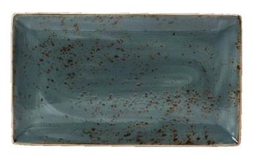 Steelite V011 Craft Blue Rectangular Platters 330x 190mm (6 Pack)