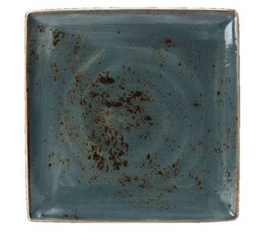 Steelite V013 Craft Blue Square Platters 270mm (6 Pack)