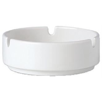 V0223 Steelite Simplicity White Stacking Ashtrays 102.5mm