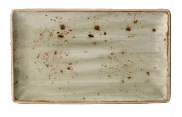 Steelite V053 Craft Green Rectangular Platters 270x 167mm (6 Pack)
