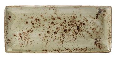 Steelite V055 Craft Green Rectangular Platters 370 x 165mm (6 Pack)
