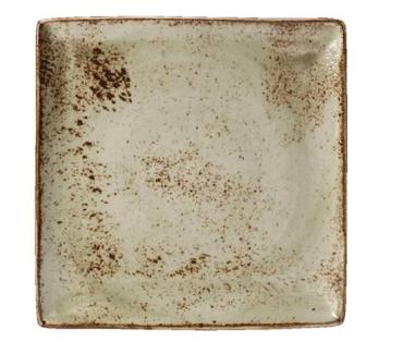 Steelite V056 Craft Green Square Platters 270mm (6 Pack)