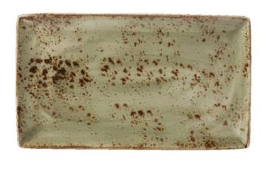 Steelite V057 Craft Green Rectangular Platters 330x 190mm (6 Pack)