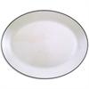 V0853 Steelite Empire Black Line Oval Coupe Dishes 280mm