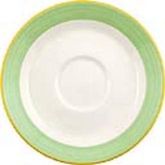 Steelite Rio Green Slimline Saucers 150mm (Pack of 36) - V2883 