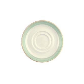 Steelite Rio Green Low Cup Saucers 165mm (Pack of 36) - V2885 
