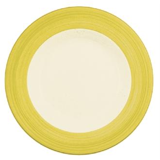 Steelite Rio Yellow Slimline Plates 230mm (Pack of 24) - V2967 