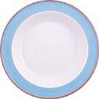 V3067 Steelite Rio Blue Soup Plates 215mm X 24.