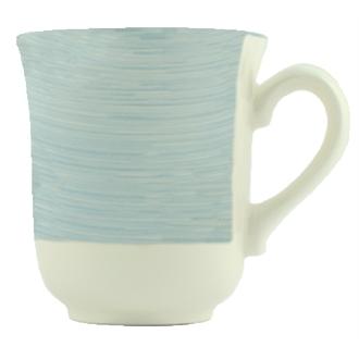 V3100 Steelite Rio Blue Empire Club Mugs 285ml- pack of 24.