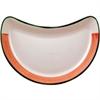 V3149 Steelite Rio Pink Crescent Salad Plates 202mm