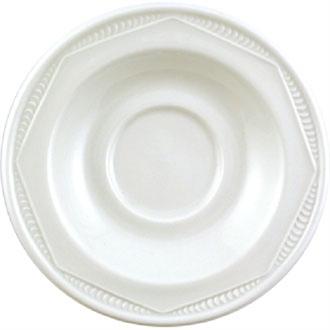 V3743 Steelite Monte Carlo White Saucers 150mm