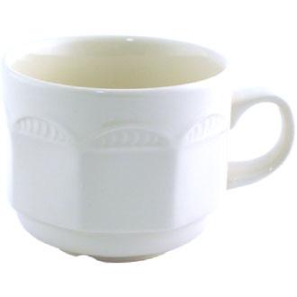V3750 Steelite Monte Carlo White Tea Cups 200ml