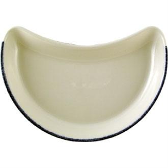 V4191 Steelite Blue Dapple Crescent Salad Bowls 202mm