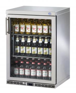 IMC Ventus V60 Premium Silver Undercounter Single Door Bottle Cooler