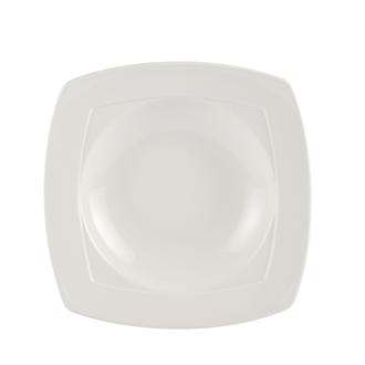 V7091 Steelite Simplicity White Harmony Square Bowls 230mm