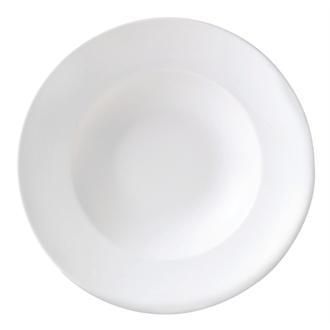 V7444 Steelite Monaco White Nouveau Bowls 180mm