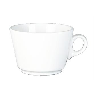 V7455 Steelite Simplicity White Grand Cafe Cups 280ml
