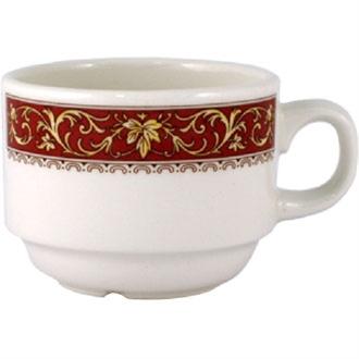 V7673 Steelite Empire Marina Red Stacking Cups 100ml