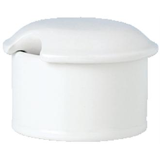 V9469 Steelite Simplicity White Mustard Dipper Lids