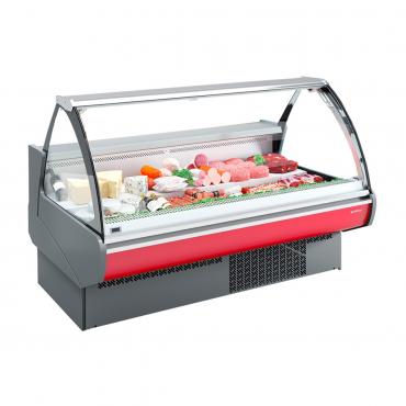 Infrico VEU RU Curved Glass Serve Over Counter Range