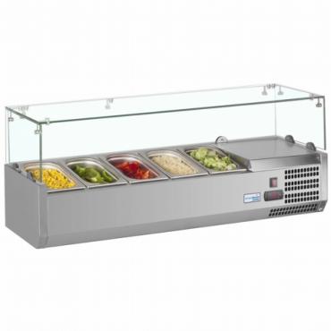 Commercial Refrigerated Topping Units, Countertop Prep Fridge Used