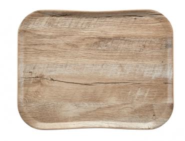 Cambro Light Oak Versa Century Wood Grain Tray - VTC3343TF86