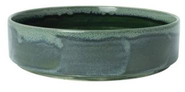 Steelite VV2519 Aurora Vesuvius Burnt Emerald Round Stacking Trays 203mm (12 Pack)