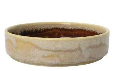 Steelite VV2541 Aurora Vesuvius Amber Round Stacking Trays 165mm (12 Pack)