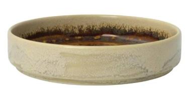 Steelite VV2542 Aurora Vesuvius Amber Round Stacking Trays 135mm (12 Pack)