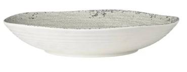 Steelite VV3892 Pompeii Stone Medium Shallow Round Bowls 298 x 67mm (6 Pack)