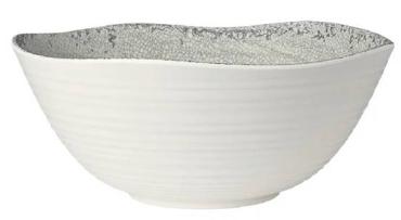 Steelite VV3893 Pompeii Stone Medium Round Bowls 286 x 117mm (4 Pack)
