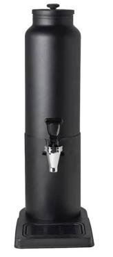 Steelite Creations VV5359 Buffet Insulated Milk Urn & Base Black 2.8 Litres