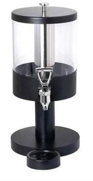 Steelite Creations VV5360 Buffet Juice Dispenser Black 3.8 Litres
