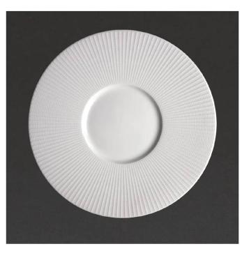 Steelite VV665 Willow Small Well Gourmet Plates 285mm (6 Pack)