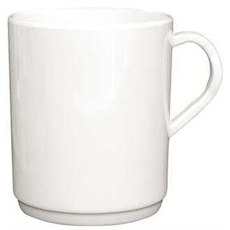 W238 Kristallon Melamine Mugs 350ml x 6