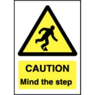 Caution Mind The Step Sign